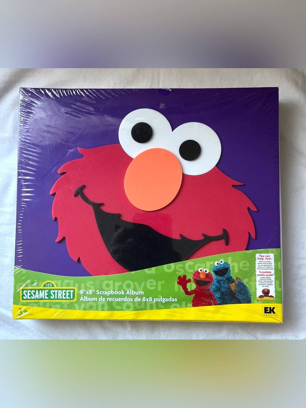 NEW Sealed  Sesame Street ELMO 8" x 8" Scrapbook Album